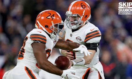 Nick Chubb says wherever Baker Mayfield lands, ‘he’ll be ready’ I UNDISPUTED,