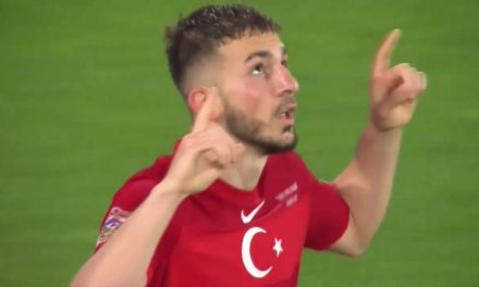 Halil Dervisoglu doubles Turkey’s lead vs. Faroe Islands, 2-0,