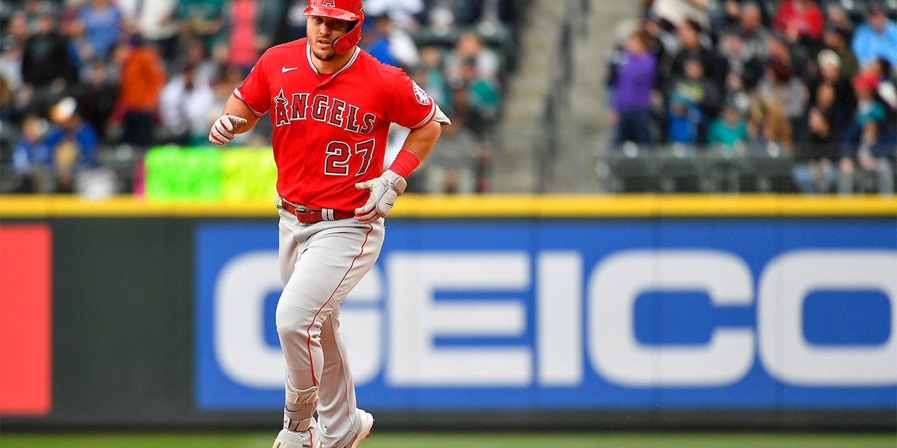 Mike Trout hits go-ahead home run in extra innings as Angels win 4-2,