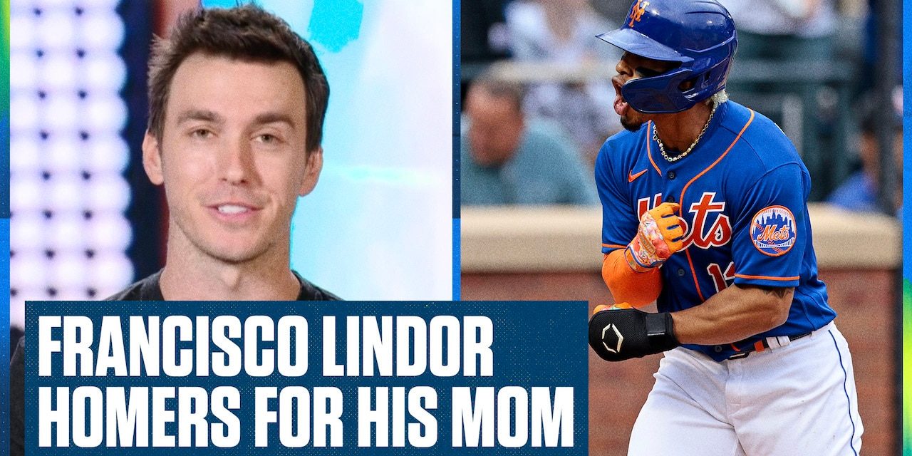 New York Mets’ Francisco Lindor hits home run after surprise visit from his mom | Flippin’ Bats,
