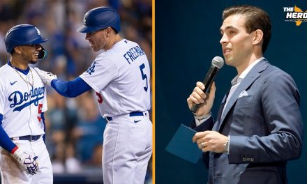 Joe Davis discusses becoming the voice of baseball, Dodgers concerns | THE HERD,