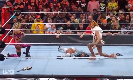 Becky Lynch and Carmella ambush Bianca Belair on Monday Night Raw | WWE on FOX,