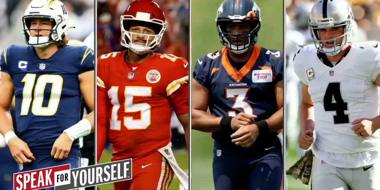 Which QB is under the most pressure in the AFC West? | SPEAK FOR YOURSELF,