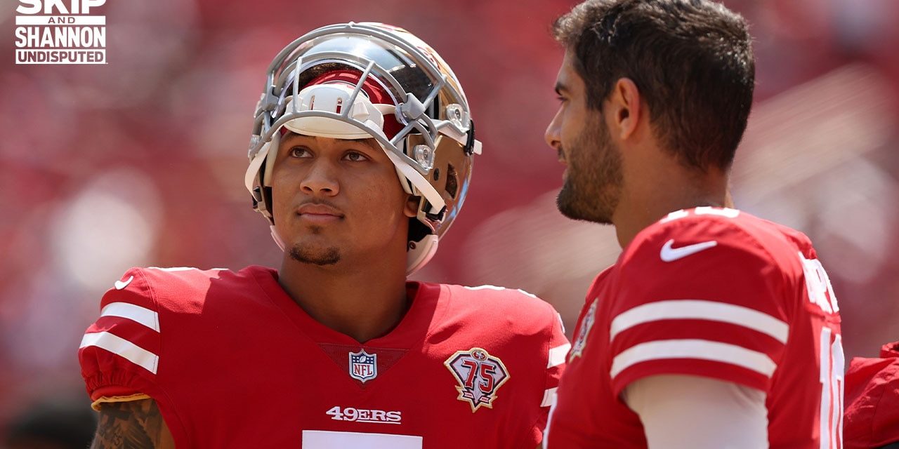 49ers committing to Trey Lance over Jimmy Garoppolo | UNDISPUTED,