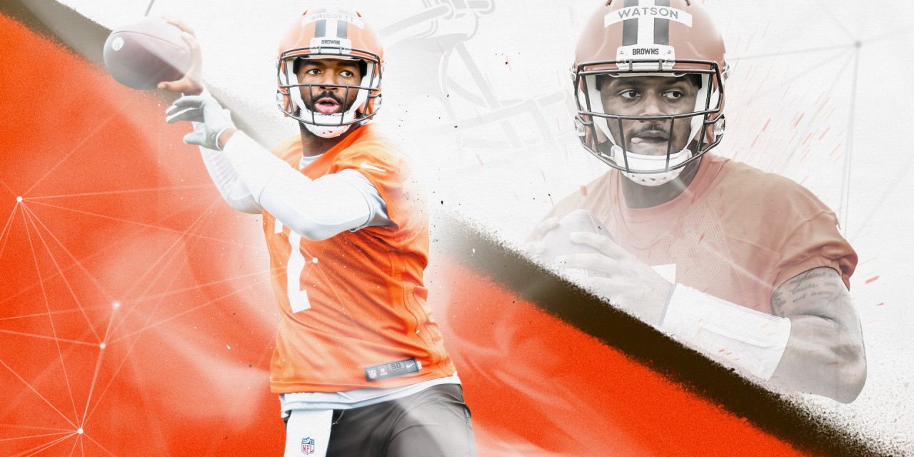 Jacoby Brissett to take QB lead for Browns in Deshaun Watson’s absence,