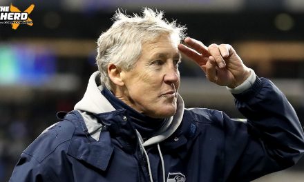 Pete Carroll not ready to name Drew Lock or Geno Smith as starting QB  THE HERD