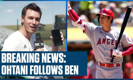 Shohei Ohtani follows Ben Verlander on Instagram  Flippin’ Bats