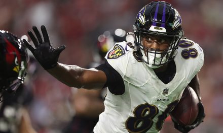 Isaiah Likely records eight receptions for 100 yards and a touchdown in Ravens’ 24-17 victory over Cardinals