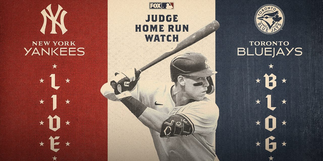 Yankees’ Aaron Judge chasing home run No. 61: Judge homer-less again