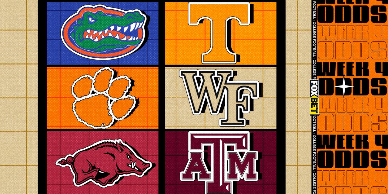 College football odds Week 4: Top 25 early lines