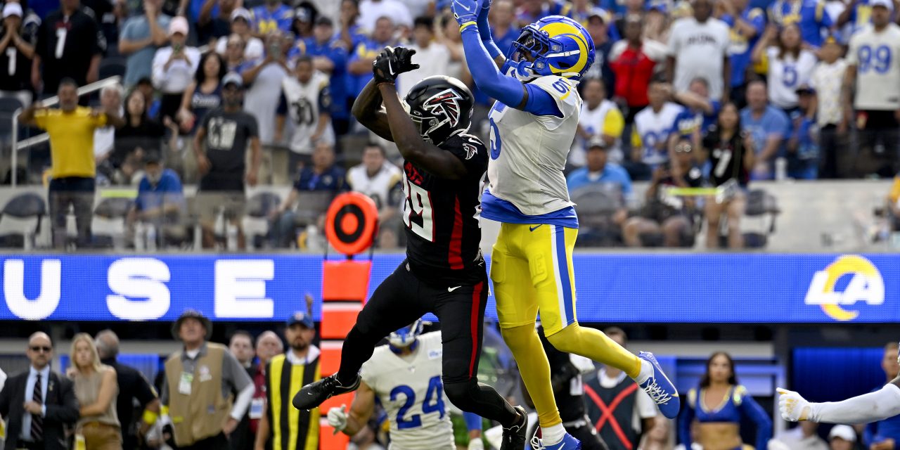 Rams survive late meltdown vs. Falcons as Super Bowl hangover continues