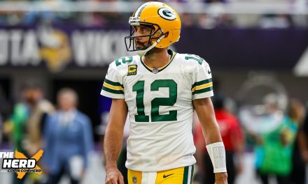 Aaron Rodgers won’t change the way he plays for Packers’ young WRs  THE HERD
