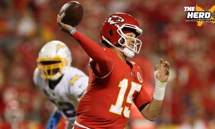 Is Patrick Mahomes showing that he does not miss Tyreek Hill?  THE HERD