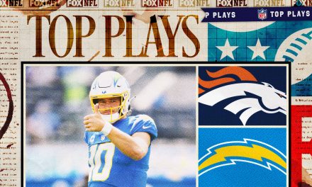 NFL Week 6 top plays: Broncos lead Chargers on Monday Night Football