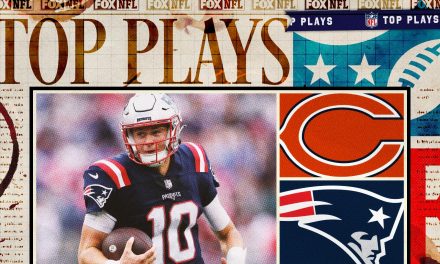 NFL Week 7 top plays: Bears lead Patriots on Monday Night Football