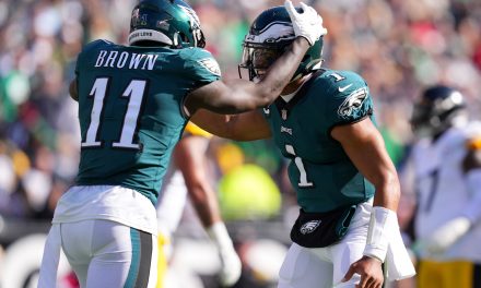 A.J. Brown’s career day defines immense value he brings to Eagles