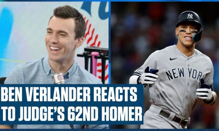 New York Yankees’ Aaron Judge breaks the all-time AL HR record – Ben Verlander reacts  Flippin’ Bats