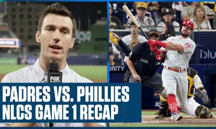 MLB Playoffs: San Diego Padres vs. Philadelphia Phillies NLCS Game 1 Recap  Flippin’ Bats