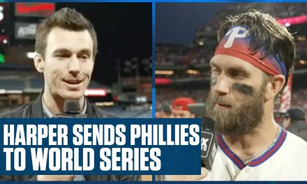 Philadelphia Phillies are heading to the World Series after a historic home run from Bryce Harper  Flippin’ Bats