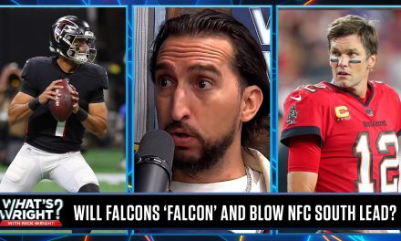 Nick is not buying Falcons to win NFC South despite in first place over Bucs  What’s Wright?