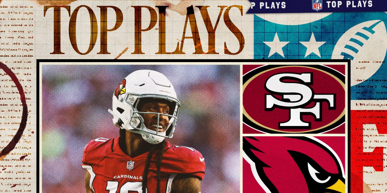 NFL Week 11 top plays: 49ers lead Cardinals on MNF from Mexico City