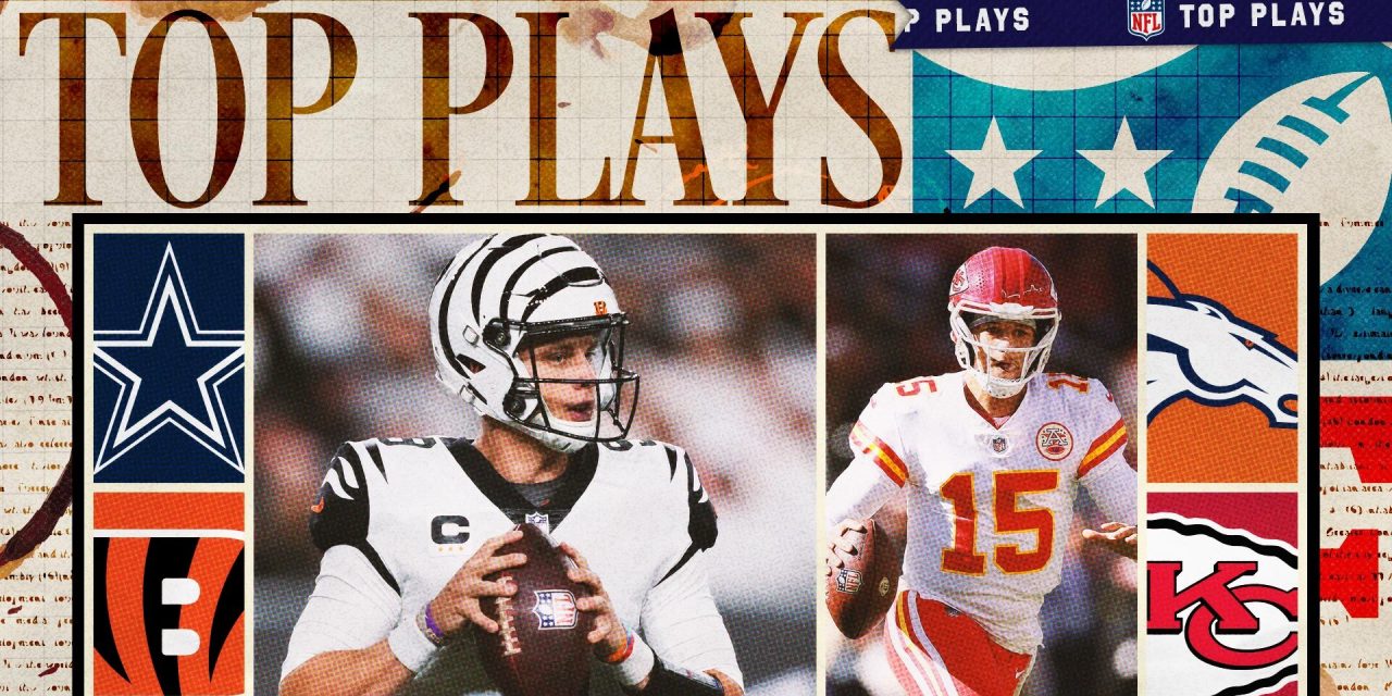 NFL Week 11 top plays: Chiefs rally late, Cowboys win big