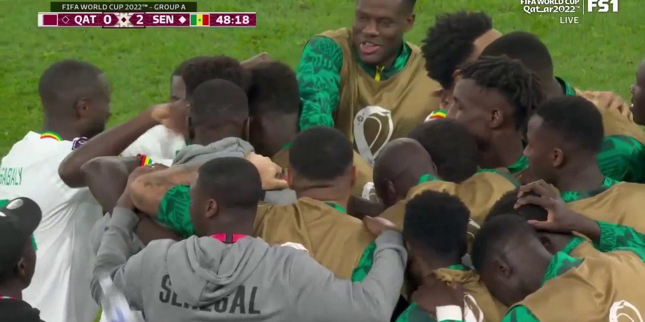 Senegal’s Famara Diédhiou scores goal vs. Qatar in 48′  2022 FIFA World Cup