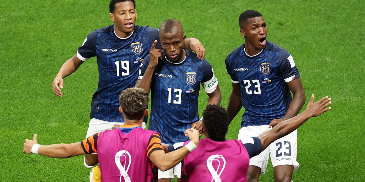 Ecuador’s Enner Valencia scores goal vs. Netherlands in 49′  2022 FIFA World Cup