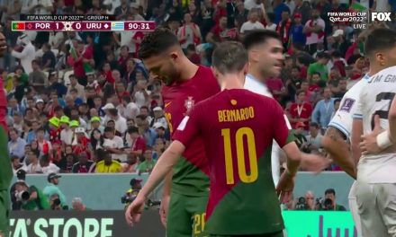 Portugal’s Bruno Fernandes scores goal vs. Uruguay in 88′  2022 FIFA World Cup