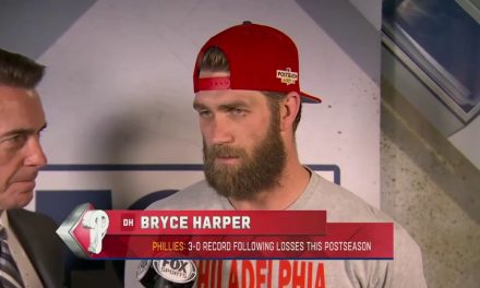 ‘We have to fight back the best we can’ – Phillies’ Bryce Harper talks motivation going into Game 5 of World Series