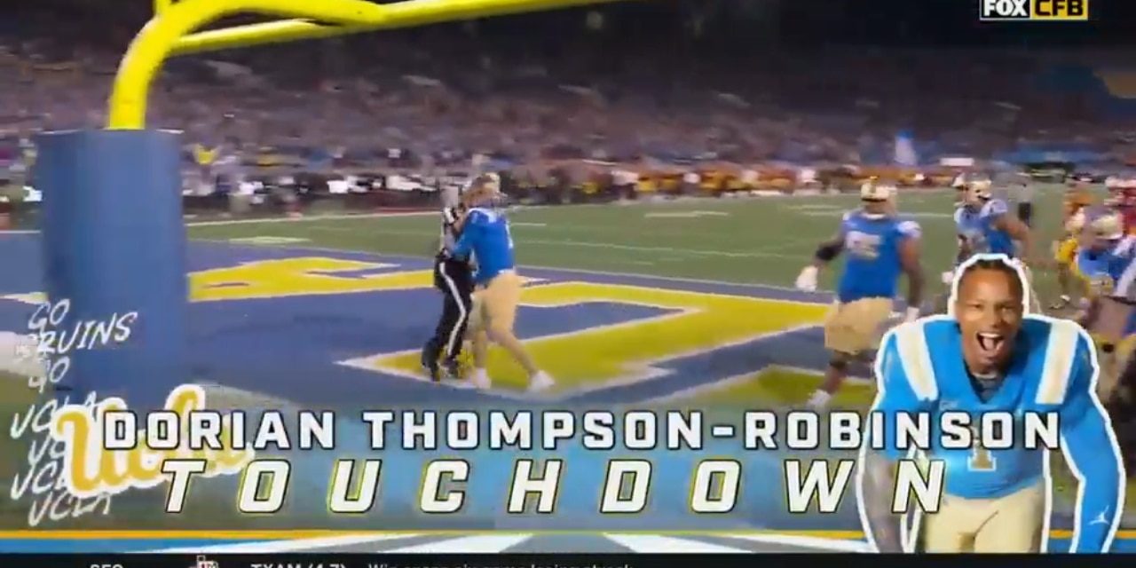 Dorian Thompson-Robinson touchdown gives UCLA the early 7-0