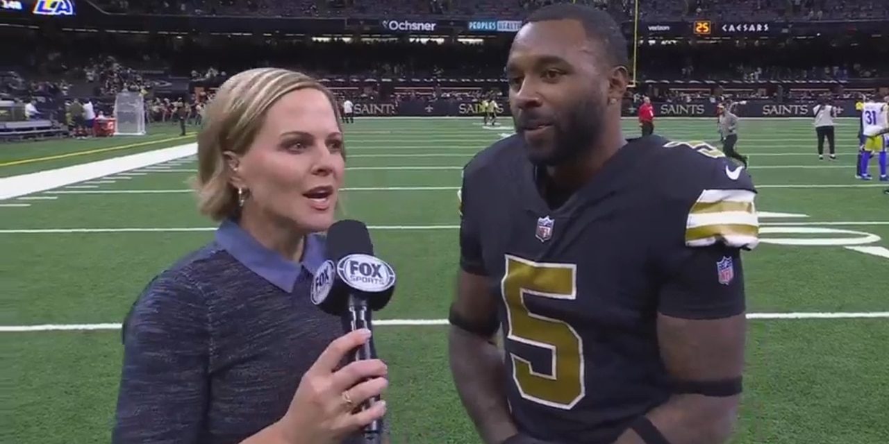 ‘We just locked in!’ – Jarvis Landry talks first TD with Saints, Andy Dalton, & more