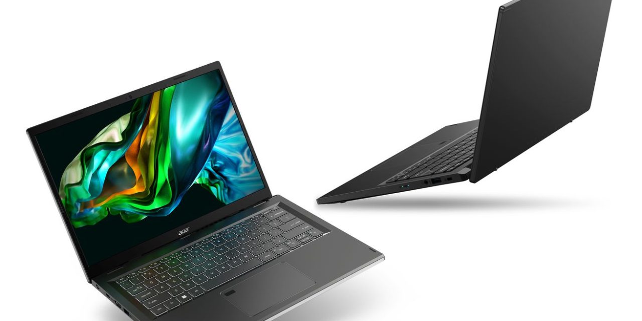 Acer goes Intel-only with the latest Aspire laptops 