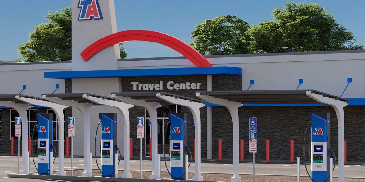 More Electrify America EV chargers are coming, this time at TA rest stops