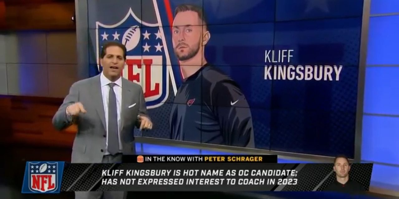Peter Schrager updates Kliff Klingsbury’s trip to Thailand and possible return to NFL sidelines