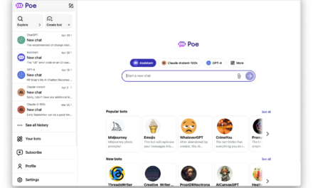 Poe’s new desktop app lets you use all the AI chatbots in one place