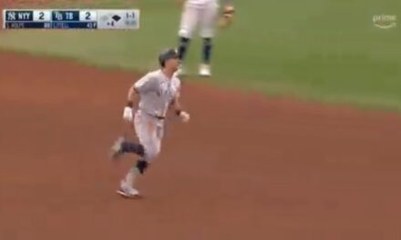 Anthony Volpe BLASTS a two-run homer to give the Yankees a lead over the Rays