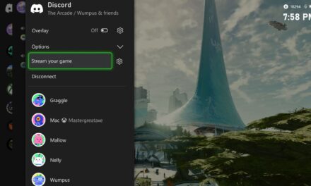 New Xbox update includes game streaming to Discord friends and VRR improvements